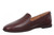 Vionic Willa 2.0 Women's Comfortable Orthotic Slip-On Loafers with Arch Support - Mulled Wine - Left angle