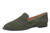Vionic Willa 2.0 Women's Comfortable Orthotic Slip-On Loafers with Arch Support - Olive Moss - Left angle
