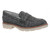 Vionic Cleo Loafer Women's Comfortable Orthotic Arch Support Slip-On Loafer - Slate Grey Multi - Angle main