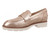 Vionic Cleo Loafer Women's Comfortable Orthotic Arch Support Slip-On Loafer - Bronze - Left angle