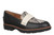 Vionic Cleo Loafer Women's Comfortable Orthotic Arch Support Slip-On Loafer - Black Multi - Angle main