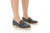 Vionic Cleo Loafer Women's Comfortable Orthotic Arch Support Slip-On Loafer - Slate Grey Multi - Lifestyle
