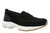 Vionic Walk Roam Loafer - Women's Comfortable Supportive Orthotic Arch Support Walking Shoes - Black/White - Angle main
