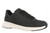 Vionic Uptown Sneaker - Women's Orthotic Arch Support Comfort Lace-Up Shoes - Black - Angle main