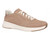 Vionic Uptown Sneaker - Women's Orthotic Arch Support Comfort Lace-Up Shoes - Desert Sand - Angle main