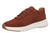 Vionic Uptown Sneaker - Women's Orthotic Arch Support Comfort Lace-Up Shoes - Baked Clay - Left angle