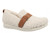 Vionic Imogen Slipper - Women's Orthotic Arch Support Comfort Slipper - Cream Shearling - Angle main Vionic Imogen Slipper - Women's Orthotic Arch Support Comfort Slipper - Cream Shearling - Angle main