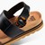 Reef Vista Hi Buckle - Black/Tan - Down the Line 2 View