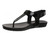 Vionic Palisades Women's Arch Support T-Strap Sandal - Black - Left angle
