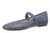 Vionic Alameda Woven Women's Mary Jane Comfort Shoe - Pacific Blue - Left angle