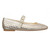 Vionic Alameda Woven Women's Mary Jane Comfort Shoe - Gold - Lifestyle