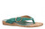 Vionic Grove Women's Thong Sandal with Arch Support - Posy Green - Angle main