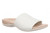 Vionic Renie Knit Women's Orthotic Slide Sandal - Stretch Knit Comfort Support - Cream - Angle main