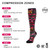 Alegria Compression Socks Comfort Arch Support Unisex Compression Socks - Vintage Scarf Socks - 4