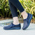 Alegria Duette Comfort Arch Support Women's Casual Shoe - Swirl Wind Navy - 2