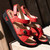 Alegria Kelsi Classic Rocker Comfort Arch Support Women's Sandal - Fondly Red - 2