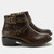 Alegria Millie Comfort Leather Boot with Signature Arch Support Women's Boot - Embroider Me Brown - 3