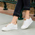 Alegria Reah Retro Sport Comfort Arch Support Women's Sneaker - White - 2
