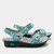 Alegria Vienna Waverly Mini Comfort Arch Support Women's Sandal - Aqua Flora - 3