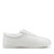 Easy Spirit AP1 Athletic Cushioned Arch Support Women's Walking Shoe - White Fabric - 1