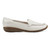 Easy Spirit Abide Croco Print Cushioned Arch Support Women's Casual Loafer - Ivory - 2