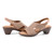 Easy Spirit Calix Cushioned Arch Support Women's Heeled Sandal - Natural Suede - 7