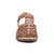 Easy Spirit Cortney Cushioned Arch Support Women's Heeled Sandal - Medium Brown Leather - 3