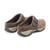 Easy Spirit Edline Cushioned Arch-Support Slip-On Women's Clog - Taupe/brown Suede - 3