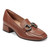 Easy Spirit Franny Dress Cushioned Women's Loafer - Brown Leather - 2