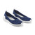 Easy Spirit Glitz Walking Athletic Cushioned Arch-Support Women's Walking Shoe - Dark Blue Knit - 2