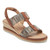 Easy Spirit Selene Wedge Sandal Cushioned Arch Support Women's Wedge Sandal - Medium Brown - 1