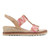 Easy Spirit Selene Wedge Sandal Cushioned Arch Support Women's Wedge Sandal - Medium Pink - 2