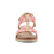 Easy Spirit Selene Wedge Sandal Cushioned Arch Support Women's Wedge Sandal - Medium Pink - 3