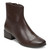 Easy Spirit Sidney Cushioned Arch-Support Women's Dress Bootie - Dark Brown Leather - 2