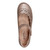 Earth Brady Round Toe Adjustable Strap Casual - Cushioned Arch Support Women's Slip-On Shoe - Pewter - 6