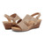 Earth Harten Wedge Sandal Cushioned Arch Support Women's Wedge Sandal - Light Natural - 7