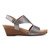 Earth Harten Wedge Sandal Cushioned Arch Support Women's Wedge Sandal - Pewter - 2