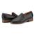 earth Piper Cushioned Arch-Support Loafer Women's Mules & Loafers - Black Leather - 7