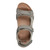 Earth Skylar Cushioned Arch-Support Adjustable Women's Sandal - Light Grey - 6