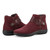 earth Synal Cushioned Arch Support Women's Casual Bootie - Dark Red - 7