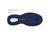 Orthofeet Captain Hands-Free Cushioned Support Women's Boat Shoe - Navy - Product View - 6