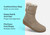Orthofeet Claire Cushioned Support Women's Boots - Taupe - Comfort Benefits - 3
