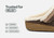 Orthofeet Clara Women's Slippers - Brown - Feature Detail - 4