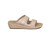 Orthofeet Cruz Supportive Adjustable Wedge Women's Sandals - Dusty Rose Pink - Product View - 1