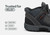 Orthofeet Dalton Hands-Free Waterproof Supportive Men's Boots - Gray - Feature Detail - 3