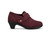 Orthofeet Eva Supportive Arch Comfort Women's Dress - Merlot - Product View - 1