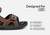 Orthofeet Gemini Adjustable Heel Strap - Brown - Feature Detail - 5