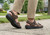 Orthofeet Gemini Adjustable Heel Strap - Brown - Lifestyle View - 8