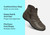 Orthofeet Heidi Supportive Comfort Women's Boots - Taupe - Comfort Benefits - 3