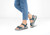 Orthofeet Hydra Cushioned Support Women's Sandals - Blue - Lifestyle View - 2